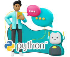 Умный чат-бот на Python - Школа программирования для детей, компьютерные курсы для школьников, начинающих и подростков - KIBERone г. Южно-Сахалинск