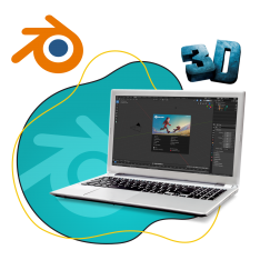 Blender - КИБЕРшкола программирования для детей, компьютерные курсы для школьников, начинающих и подростков - KIBERone г. Южно-Сахалинск