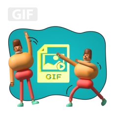 Gif-анимация - КИБЕРшкола программирования для детей, компьютерные курсы для школьников, начинающих и подростков - KIBERone г. Южно-Сахалинск