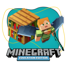 Minecraft Education - КИБЕРшкола программирования для детей, компьютерные курсы для школьников, начинающих и подростков - KIBERone г. Южно-Сахалинск