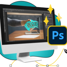 Волшебный Photoshop - КИБЕРшкола программирования для детей, компьютерные курсы для школьников, начинающих и подростков - KIBERone г. Южно-Сахалинск