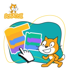 Scratch. Продвинутый уровень – создаём игры, как маленькие разработчики! - КИБЕРшкола программирования для детей, компьютерные курсы для школьников, начинающих и подростков - KIBERone г. Южно-Сахалинск