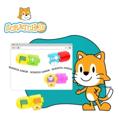 Scratch JR. Основы программирования  - КИБЕРшкола программирования для детей, компьютерные курсы для школьников, начинающих и подростков - KIBERone г. Южно-Сахалинск