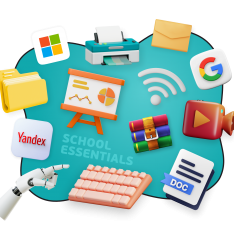 Цифровая база для школьника - КИБЕРшкола программирования для детей, компьютерные курсы для школьников, начинающих и подростков - KIBERone г. Южно-Сахалинск