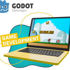 Godot.  Основа создания легендарных игр - КИБЕРшкола программирования для детей, компьютерные курсы для школьников, начинающих и подростков - KIBERone г. Южно-Сахалинск