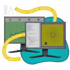 Исполнители чертежник и черепашка - КИБЕРшкола программирования для детей, компьютерные курсы для школьников, начинающих и подростков - KIBERone г. Южно-Сахалинск