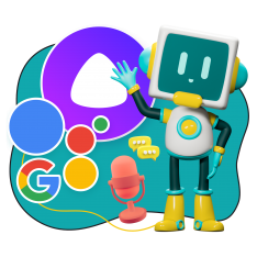 Голосовой помощник Алиса - КИБЕРшкола программирования для детей, компьютерные курсы для школьников, начинающих и подростков - KIBERone г. Южно-Сахалинск